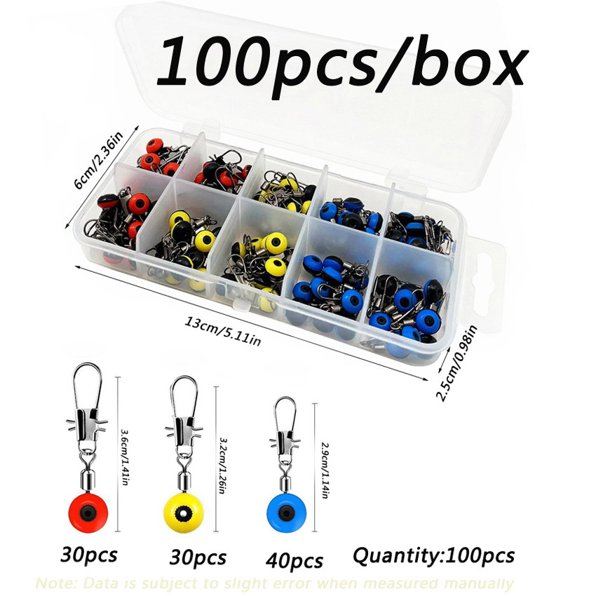 Fishing Equipment On Sale - 20Pc Dây Câu Móc Xoay Vỏ