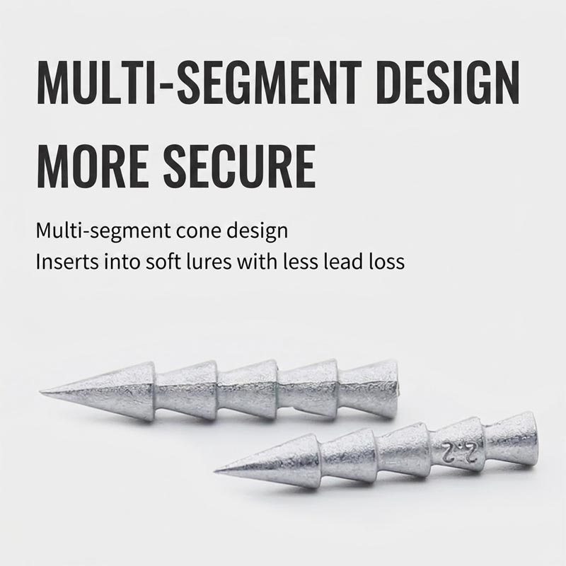 Lead-Free Alloy Nail Sinkers f - đánh giá và giá Bass Fishing Lure
