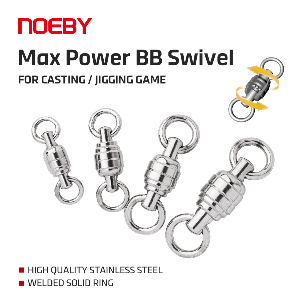 NOEBY Max Power BB Swivel High - đánh giá và giá Fishing Equipment On Sale