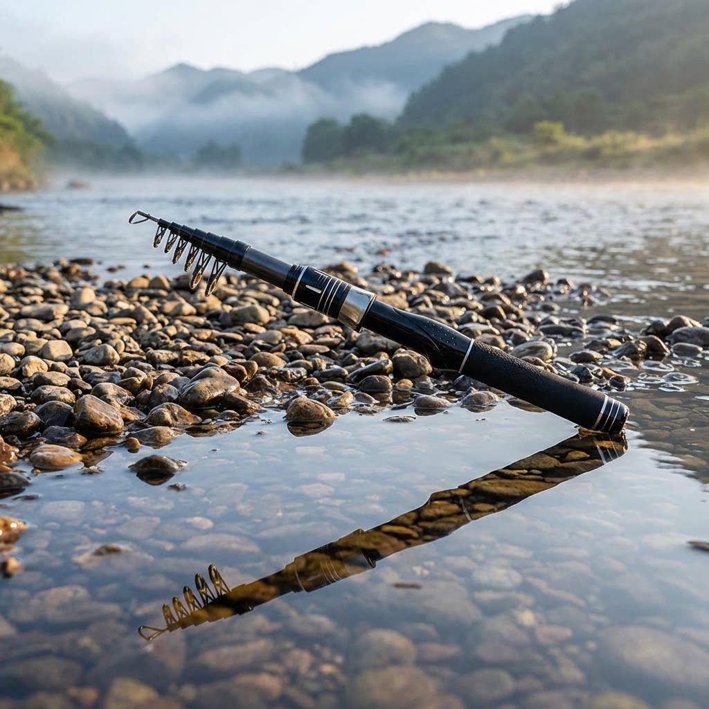 Ultralight Telescopic Carbon F - đánh giá và giá Carbon Fishing Rod
