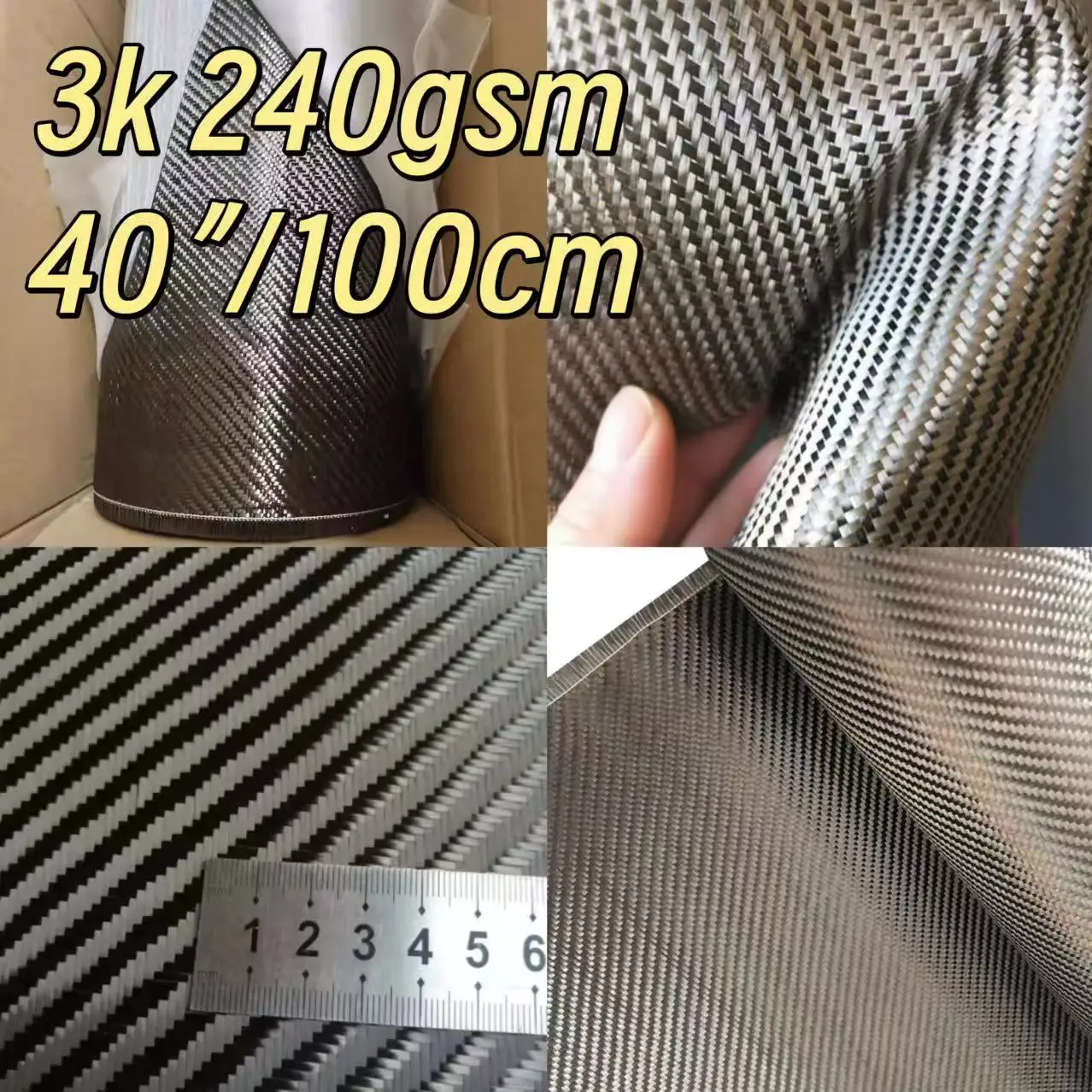 [Grade A+]3K 240gsm Real Carbo - đánh giá và giá Carbon Fishing Rod