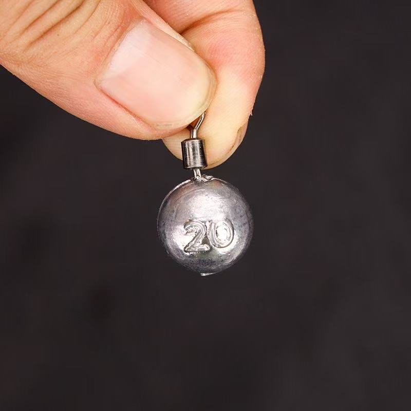 10pcs 5-20g Round Ball Lead Si - đánh giá và giá Fishing Equipment On Sale