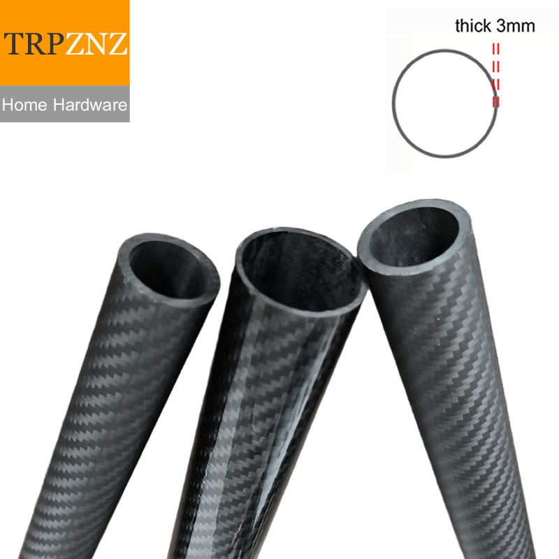 3K Carbon Fiber Tube Pipe OD 1 - đánh giá và giá Carbon Fishing Rod