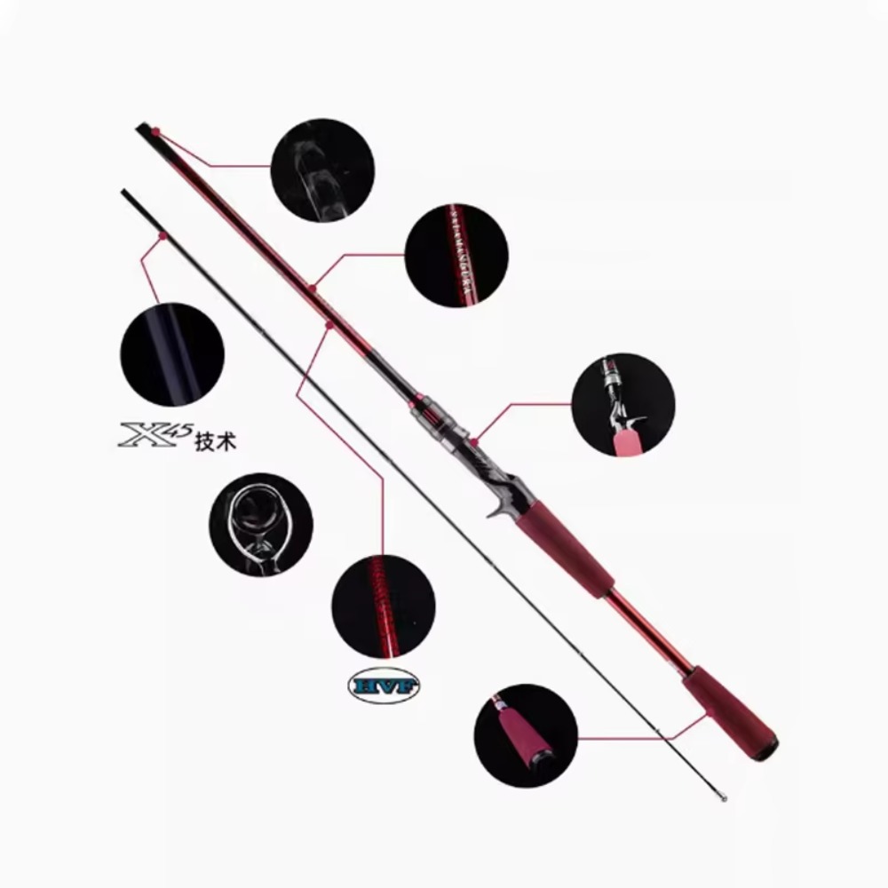 Carbon Fiber Lure Fishing Rod  - đánh giá và giá Carbon Fishing Rod